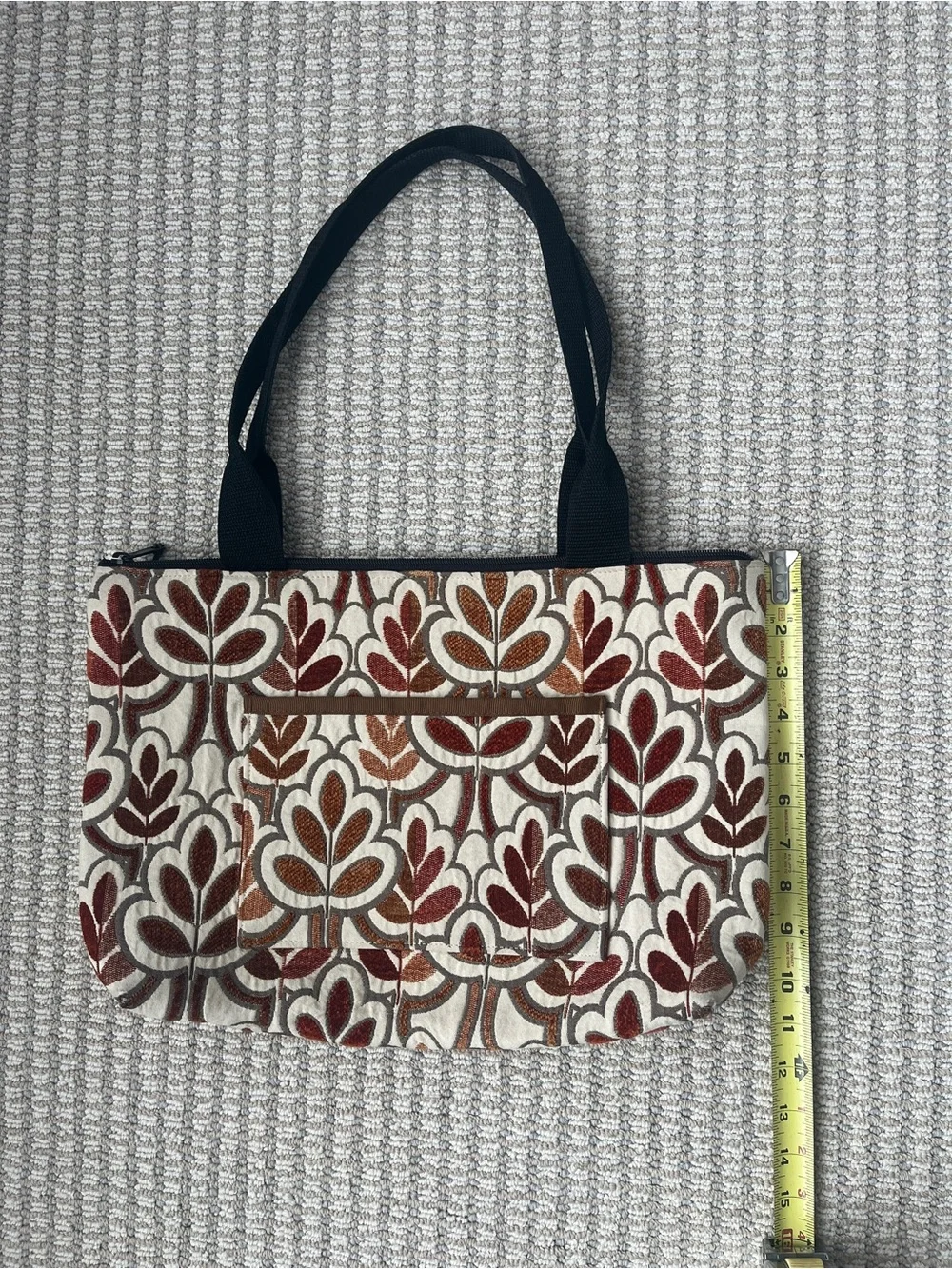 Sally Spicer San Francisco Retro Floral Upholstery Tote